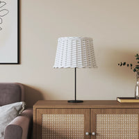 Paralume Bianco Ã˜40x26 cm in Viminicod mxl 129495