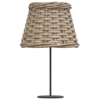 Paralume Marrone Ø15x12 cm in Vimini 364388