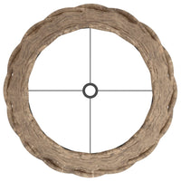 Paralume Marrone Ø30x20 cm in Vimini 364391