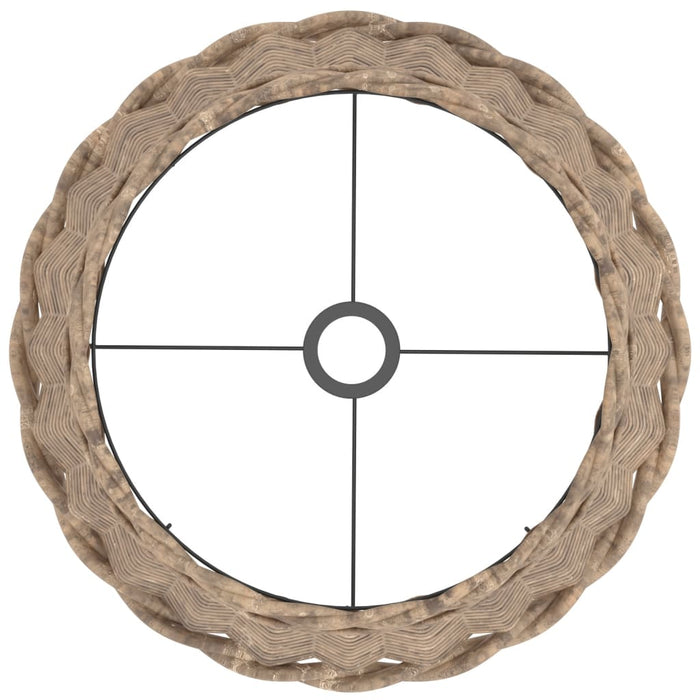 Paralume Marrone Ø40x26 cm in Vimini 364393