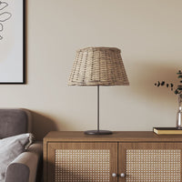 Paralume Marrone Ø50x30 cm in Vimini 364395