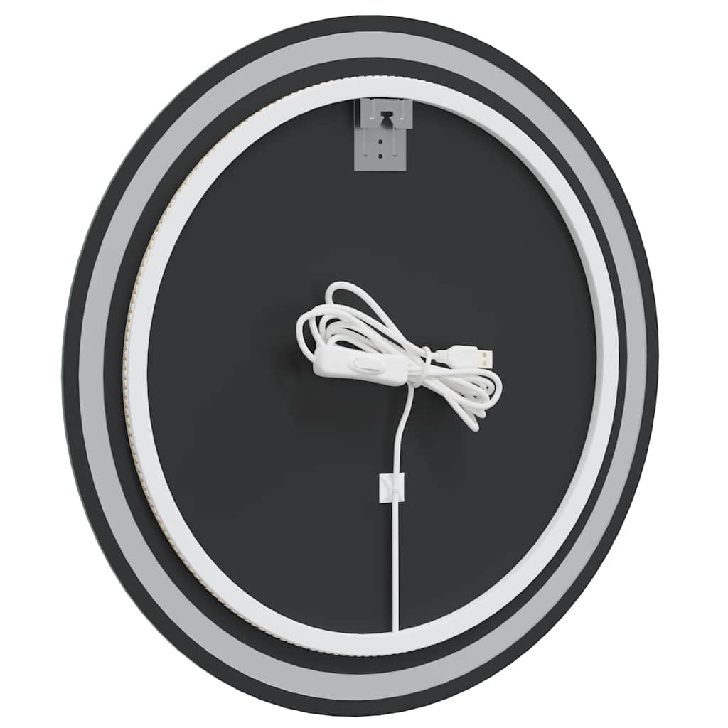 Specchio da Bagno-Specchio per il bagno  LED 70 cm Rotondo