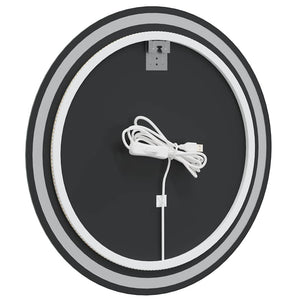 Specchio da Bagno-Specchio per il bagno  LED 70 cm Rotondo