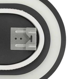 vidaXL Specchio da Bagno LED 70x30 cm Ovale