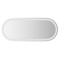 Specchio da Bagno LED-Specchio decorativo con LED 90x40 cm Ovale