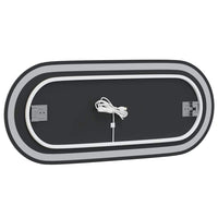 Specchio da Bagno LED-Specchio decorativo con LED 90x40 cm Ovale