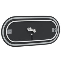 vidaXL Specchio da Bagno LED 100x45 cm Ovale