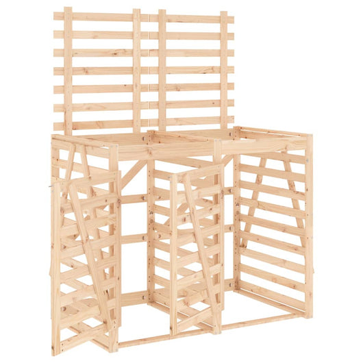 Copribidone Doppio in Legno Massello di Pinocod mxl 126678