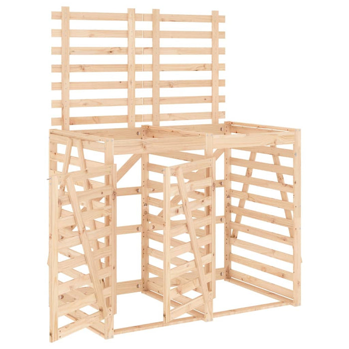 Copribidone Doppio in Legno Massello di Pinocod mxl 126678