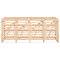 Copribidone Quadruplo in Legno Massello di Pino 3157697