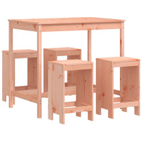 Set da Bar da Giardino 5 pz in Legno Massello di Douglascod mxl 83649