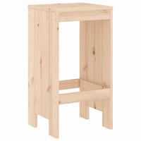 Set Bar da Giardino 9 pz in Legno Massello di Pino 3157757