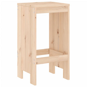Set Bar da Giardino 9 pz in Legno Massello di Pino 3157757