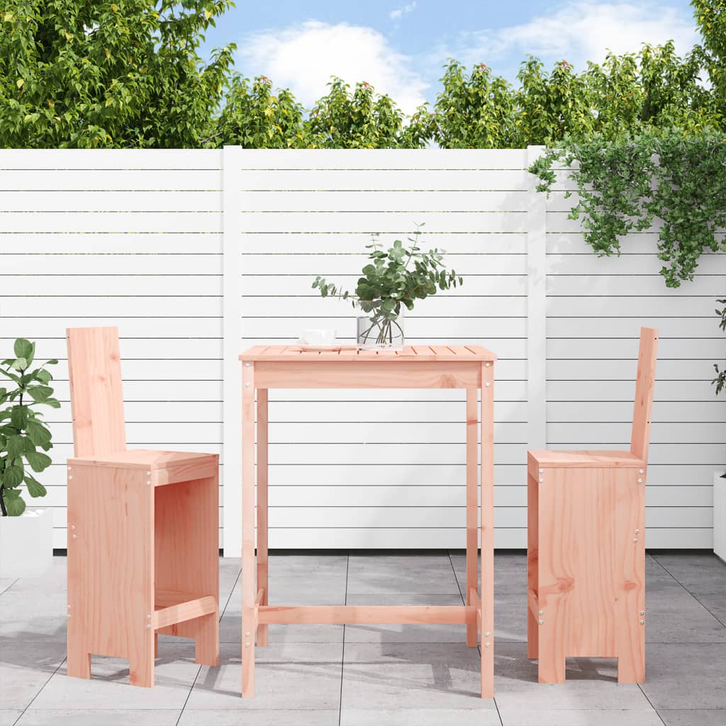 Set da Bar da Giardino 3 pz in Legno Massello di Douglascod mxl 131562
