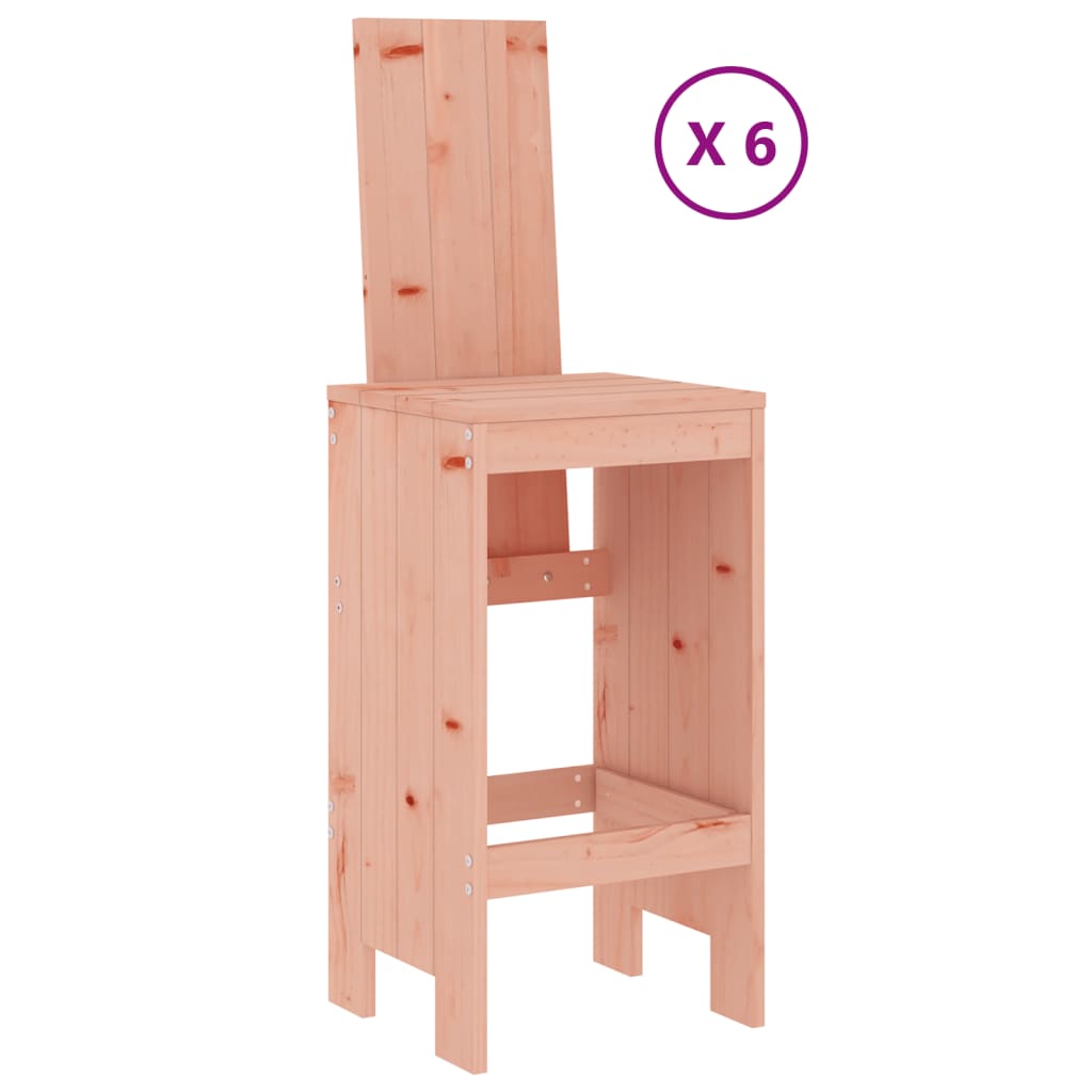 Set da Bar da Giardino 7 pz in Legno Massello di Douglascod mxl 83706