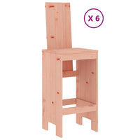 Set da Bar da Giardino 7 pz in Legno Massello di Douglascod mxl 83706