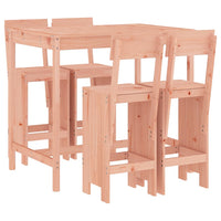 Set da Bar da Giardino 5 pz in Legno Massello di Douglas 3157810