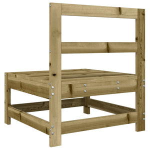 Divano Centrale da Giardino in Legno di Pino Impregnato 825484