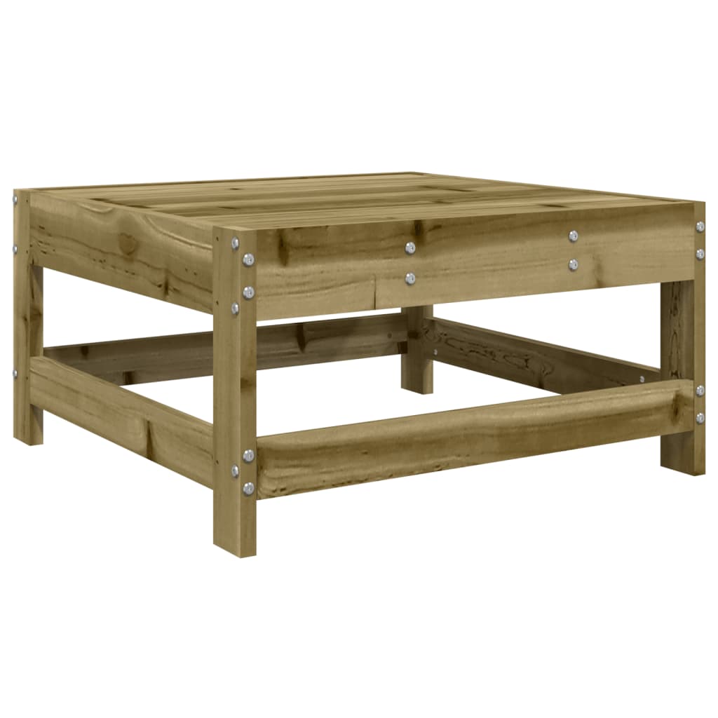 Poggiapiedi da Giardino in Legno Impregnato di Pino 825491