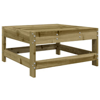 Poggiapiedi da Giardino in Legno Impregnato di Pino 825491