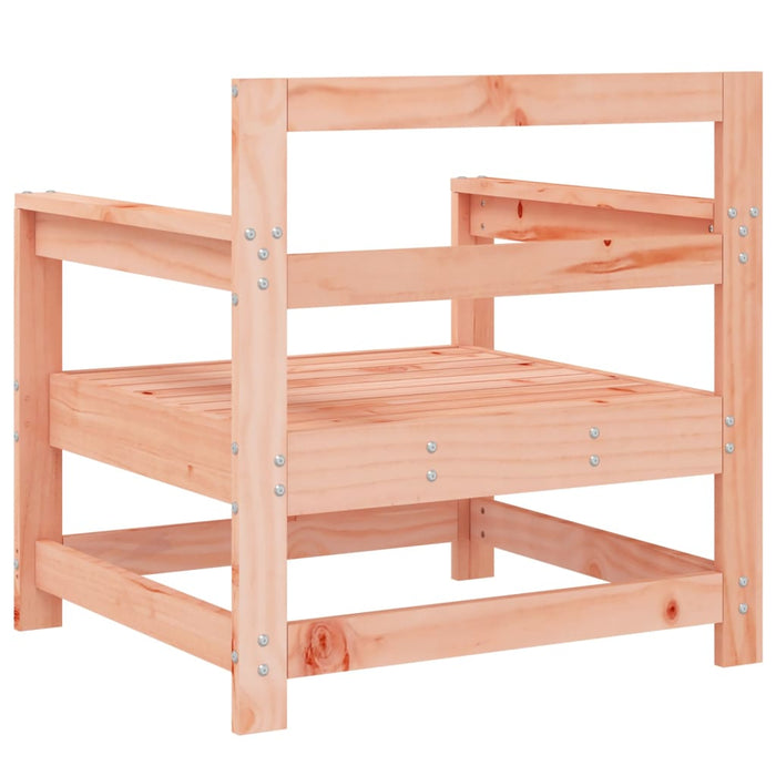 Sedie da Giardino 2 pz in Legno Massello di Douglas