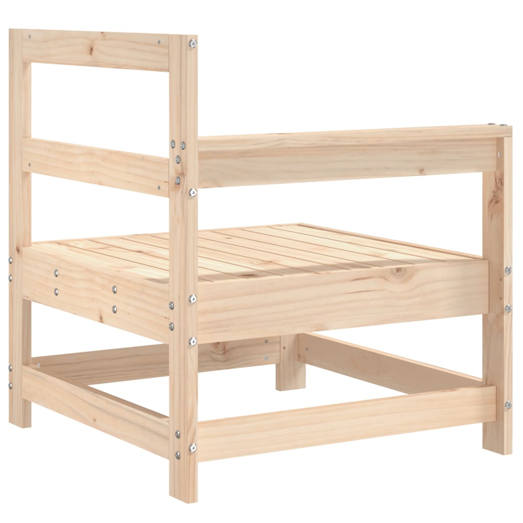 Divani Angolari da Giardino 2 pz in Legno Massello di Pino 825506