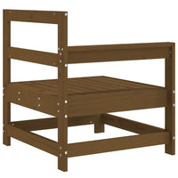 Divani Angolari da Giardino 2pz Ambra in Legno Massello di Pino 825509