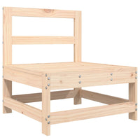 Set Salotto da Giardino 4 pz in Legno Massello di Pino 825534