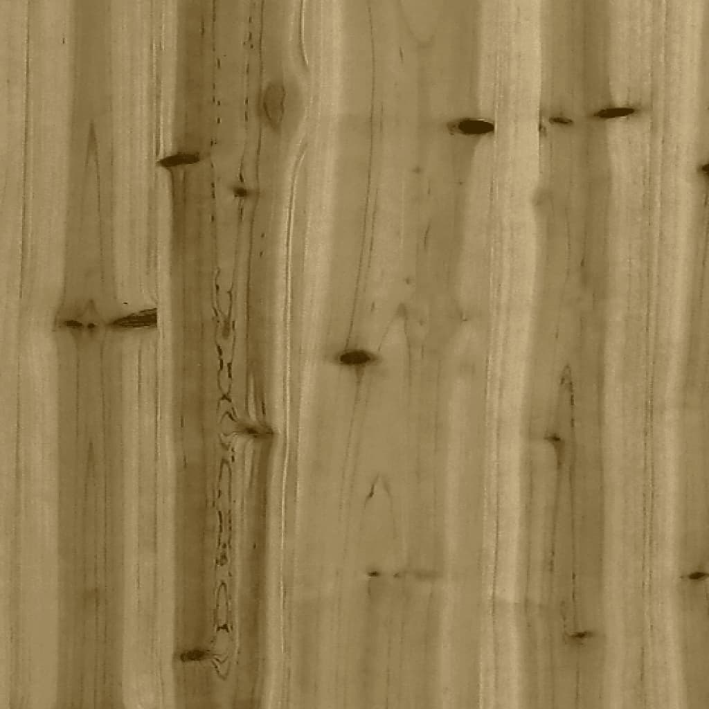 Divano Centrale da Giardino-Sofa Modulare-Divanetto da esterno in Legno di Pino Impregnato 788202