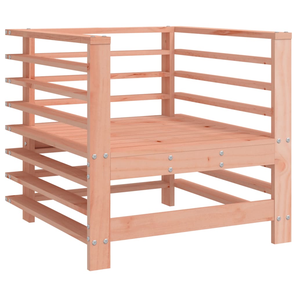 Sedie da Giardino 2 pz in Legno Massello di Douglas 825630