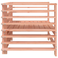 Sedie da Giardino 2 pz in Legno Massello di Douglas 825630