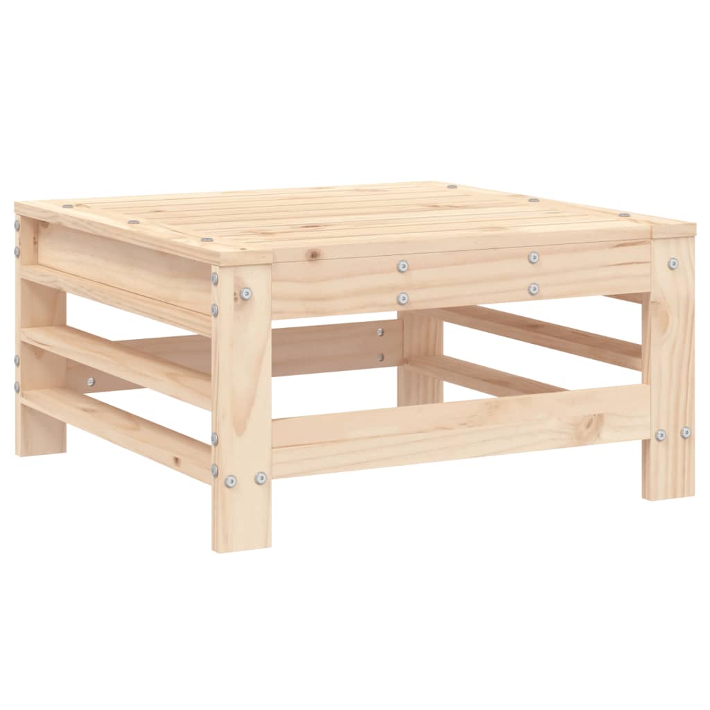 Set Salotto da Giardino 3 pz in Legno Massello di Pino 825646