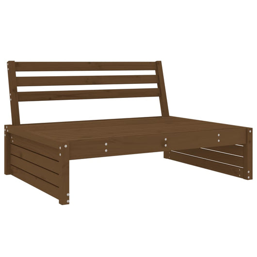 Divano Centrale Giardino Ambra 120x80 cm Legno Massello Pino 825747