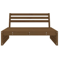 Divano Centrale Giardino Ambra 120x80 cm Legno Massello Pino