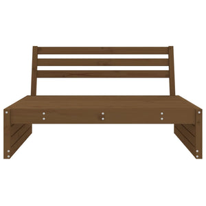 Divano Centrale Giardino Ambra 120x80 cm Legno Massello Pino