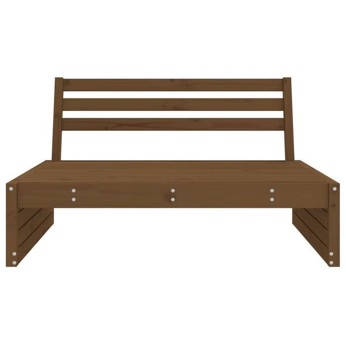 Divano Centrale Giardino Ambra 120x80 cm Legno Massello Pino