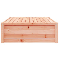 Poggiapiedi da Giardino 120x80 cm in Legno Massello di Douglas 825756