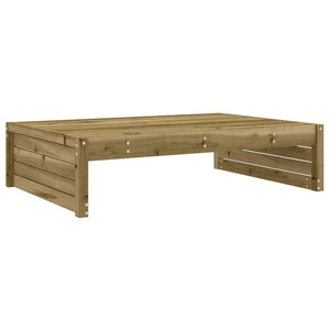 Poggiapiedi da Giardino 120x80 cm in Legno Impregnato di Pino 825757