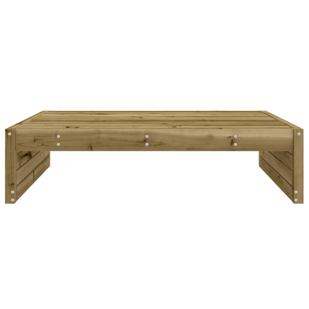 Poggiapiedi da Giardino 120x80 cm in Legno Impregnato di Pino 825757