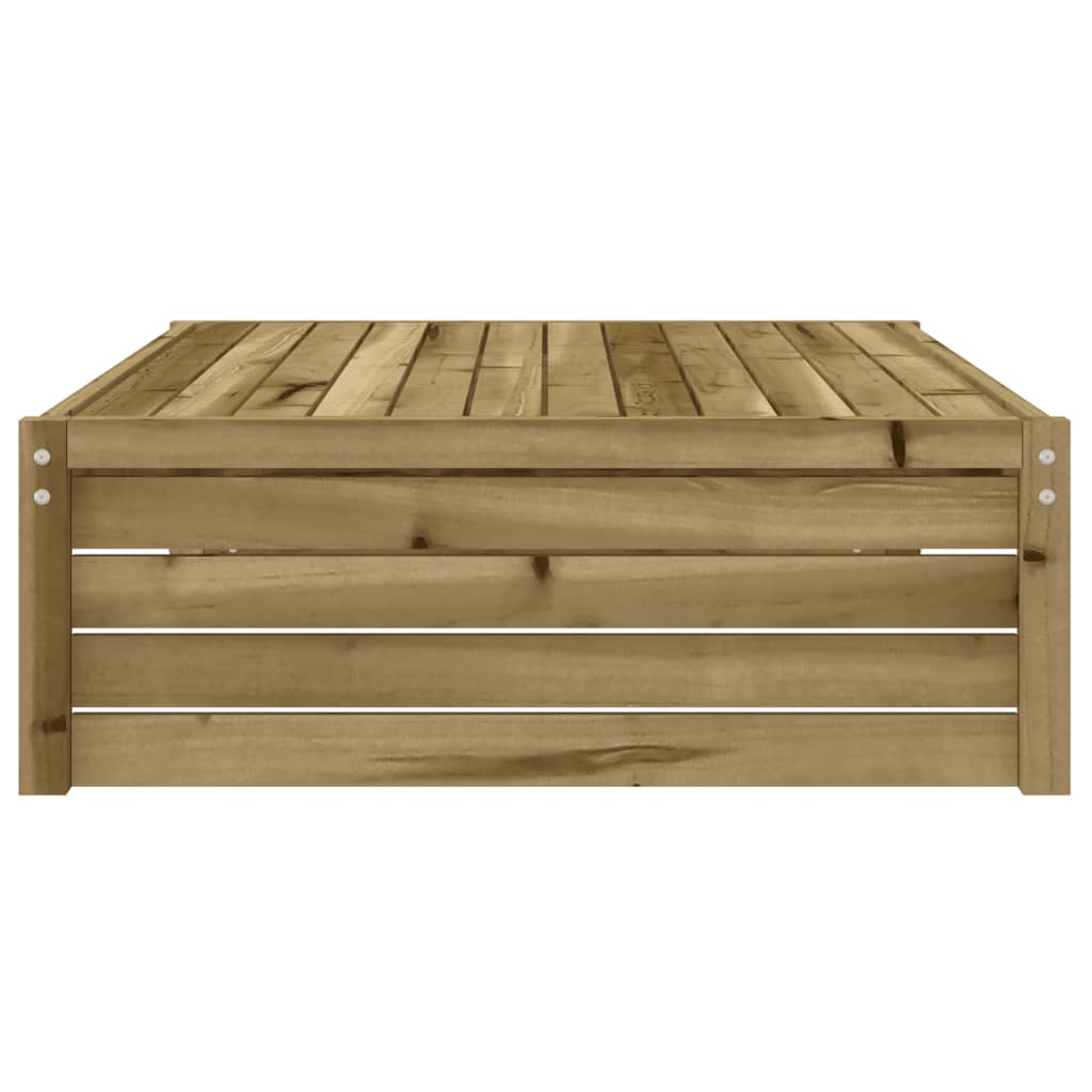 Poggiapiedi da Giardino 120x80 cm in Legno Impregnato di Pino 825757