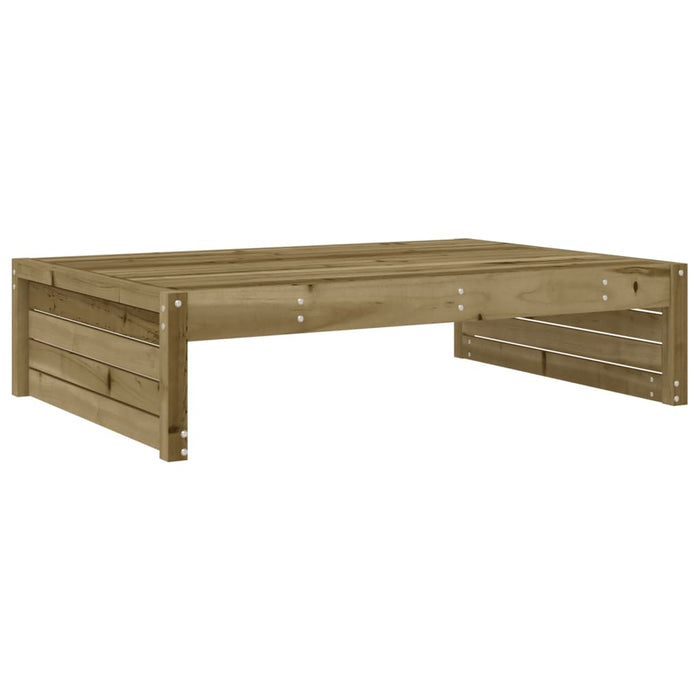 Poggiapiedi da Giardino 120x80 cm in Legno Impregnato di Pino 825757