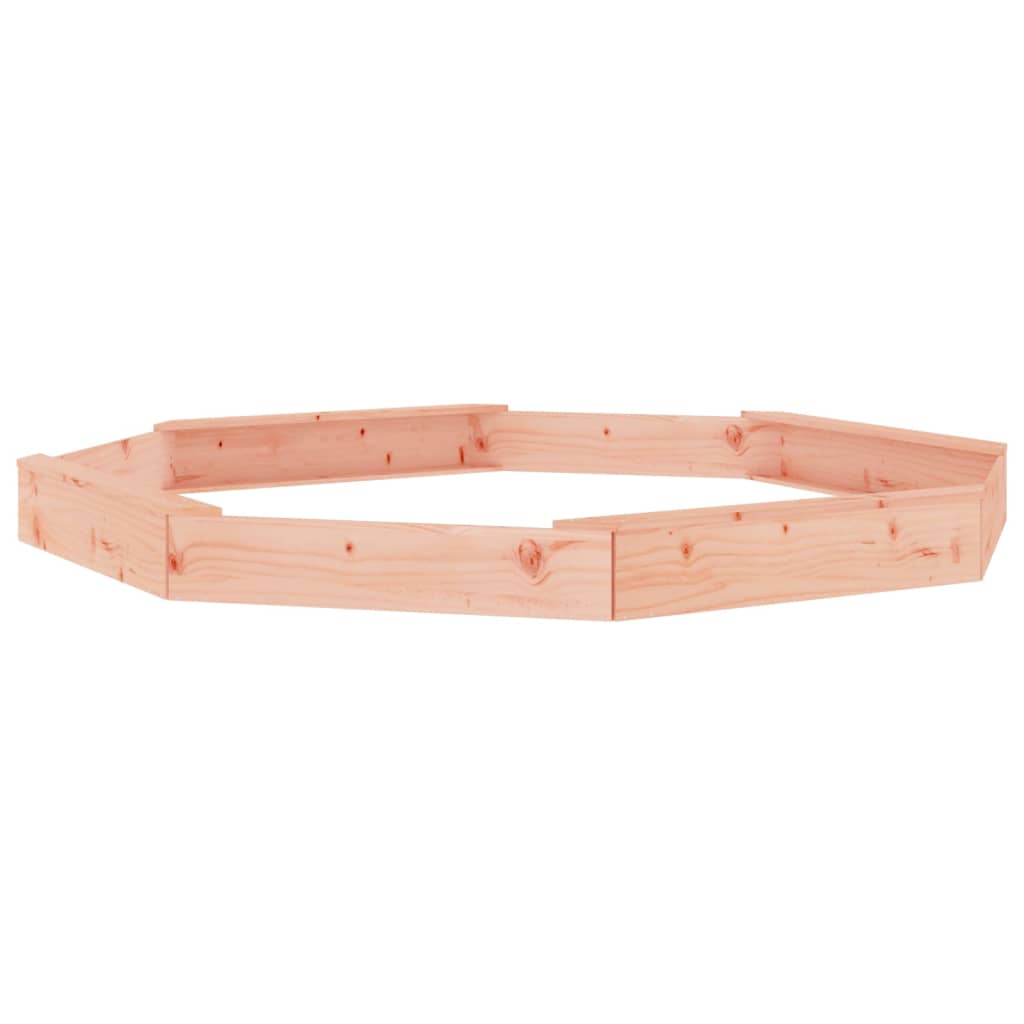 Sabbiera con Sedute Ottagonale in Legno Massello di Douglas 825028