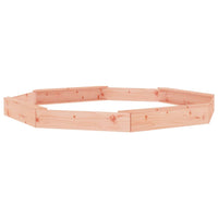 Sabbiera con Sedute Ottagonale in Legno Massello di Douglas 825028