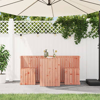 Set da Balcone a 2 Posti in Legno Massello di Douglas 825063