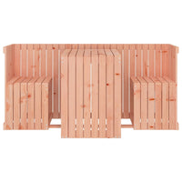 Set da Balcone a 2 Posti in Legno Massello di Douglas 825063