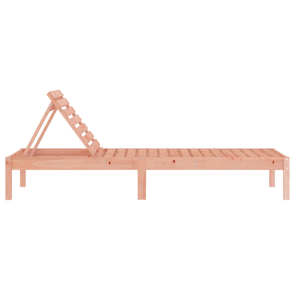 Lettini Prendisole 2pz 199,5x60x74 cm Legno Massello di Douglas 825076