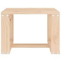 Tavolino da Giardino 40x38x28,5 cm in Legno Massello di Pinocod mxl 108466