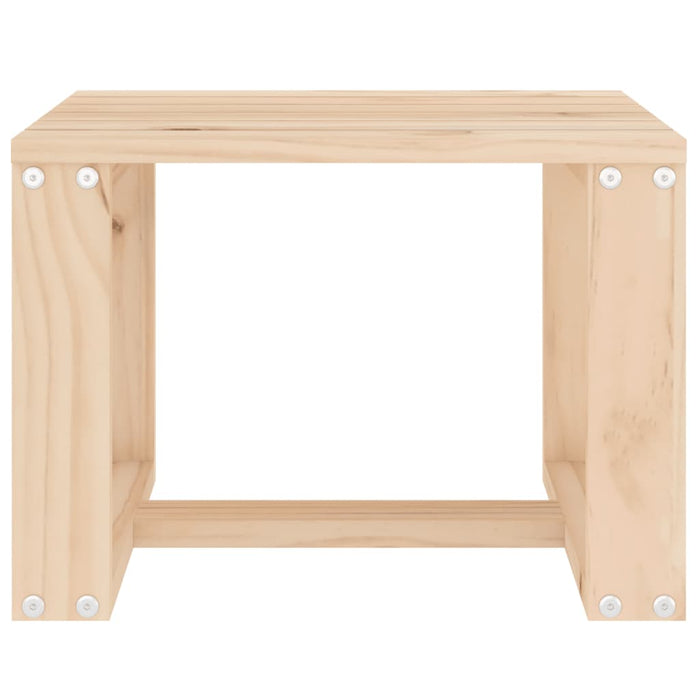 Tavolino da Giardino 40x38x28,5 cm in Legno Massello di Pinocod mxl 108466