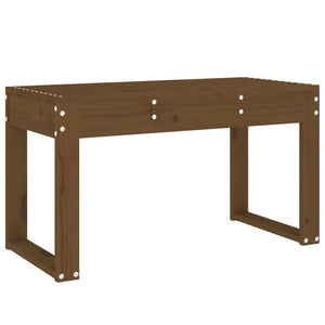 Panca da Giardino Ambra 80x38x45 cm Legno Massello di Pino 825089