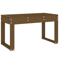 Panca da Giardino Ambra 80x38x45 cm Legno Massello di Pino 825089